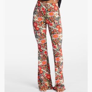 Billabong Sundown High-Waisted Flared Pants Size L
